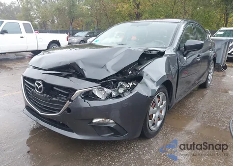 2015 Mazda Mazda3 I Sport из США, поврежденный, VIN 3MZBM1K72FM146870